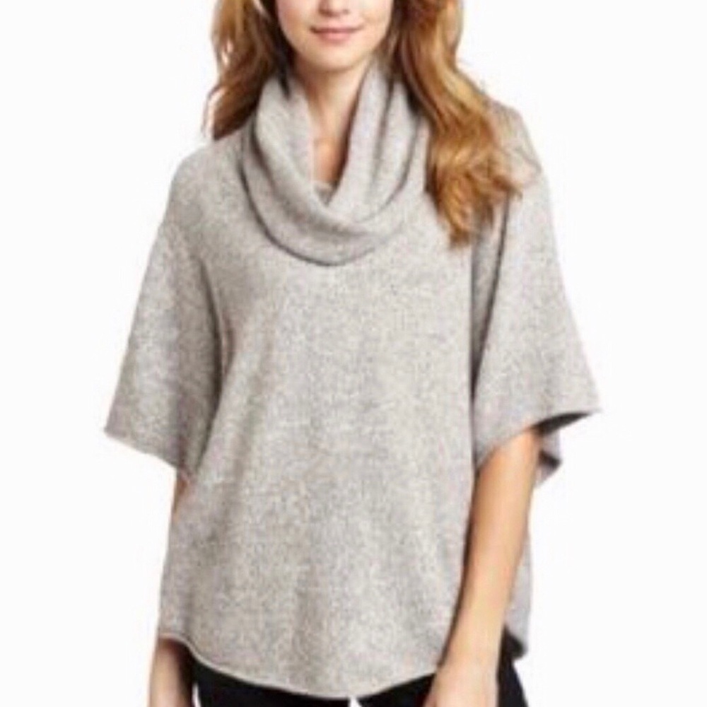 JOIE | “Celia” Cashmere Blend Poncho (S)